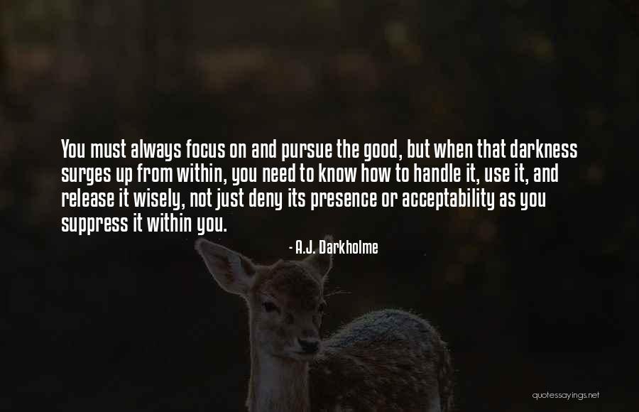 Denial And Acceptance Quotes By A.J. Darkholme Denial And Acceptance Quotes By A.J. Darkholme