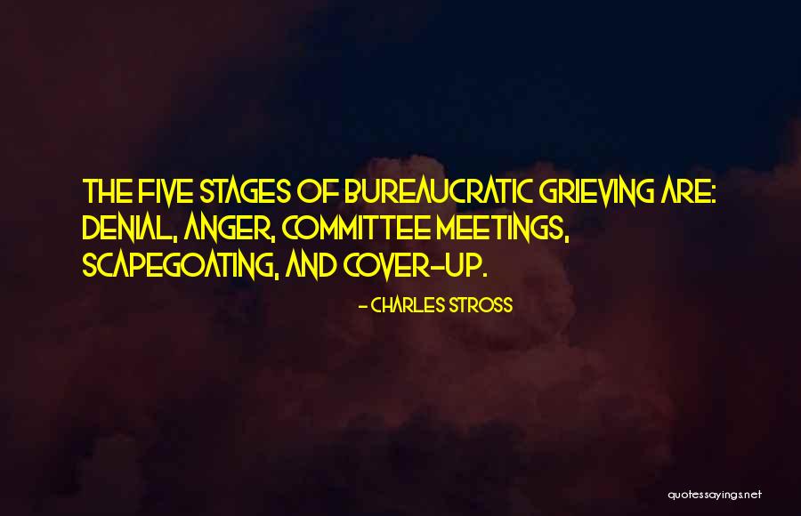 Denial In Grief Quotes By Charles Stross Denial In Grief Quotes By Charles Stross