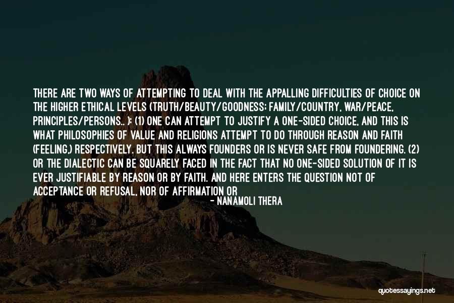 Denial Of Truth Quotes By Nanamoli Thera Denial Of Truth Quotes By Nanamoli Thera