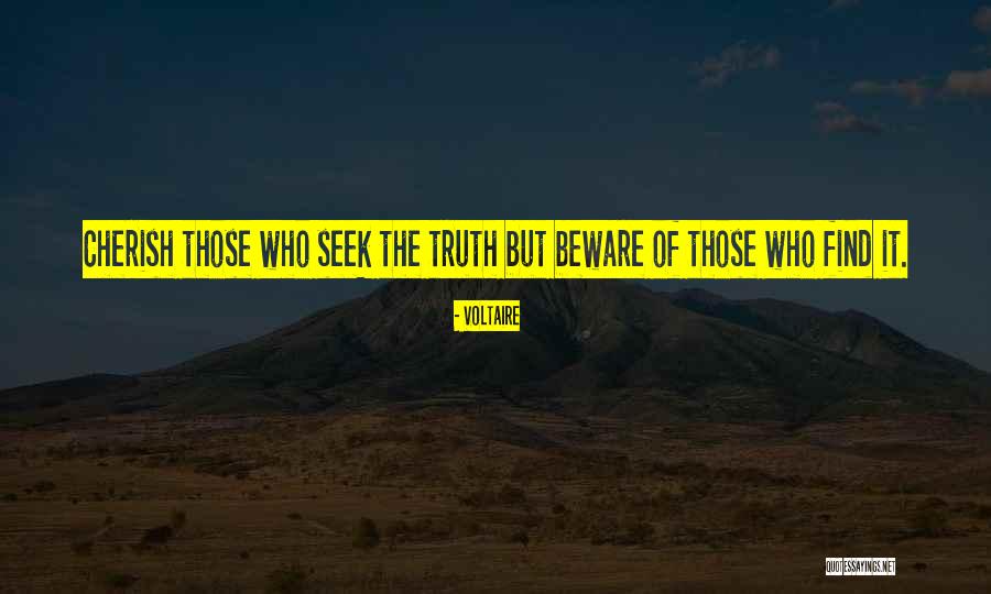 Denial Of Truth Quotes By Voltaire