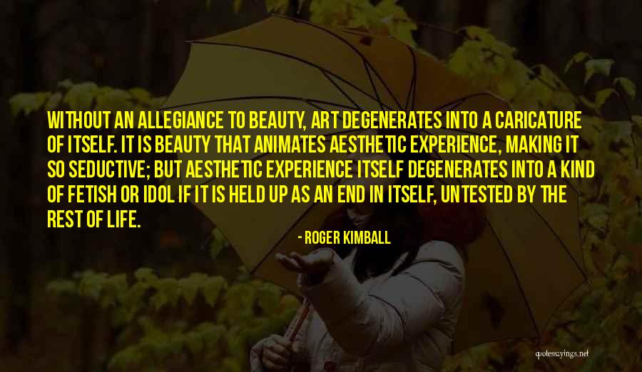 Deniers Lancaster Quotes By Roger Kimball Deniers Lancaster Quotes By Roger Kimball
