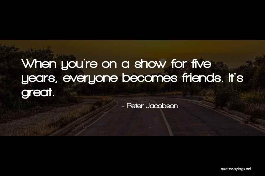 Deniesse Joaquins Age Quotes By Peter Jacobson Deniesse Joaquins Age Quotes By Peter Jacobson
