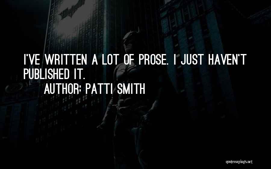 Denigrators Quotes By Patti Smith Denigrators Quotes By Patti Smith