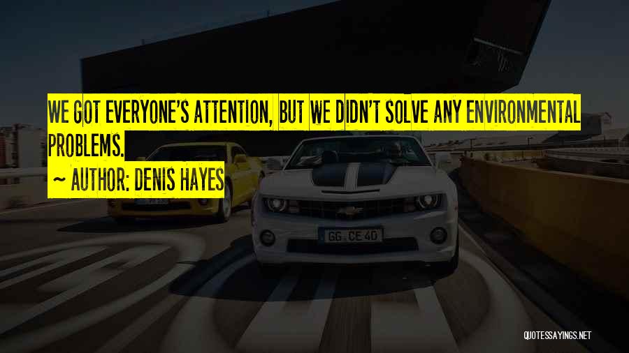 Denis Hayes Quotes 1377249