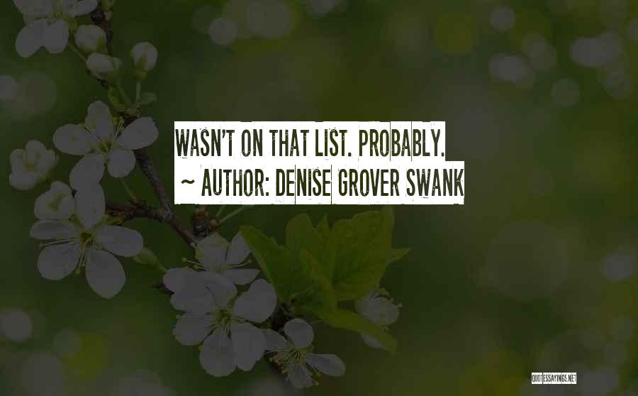 Denise Grover Swank Quotes 1373402