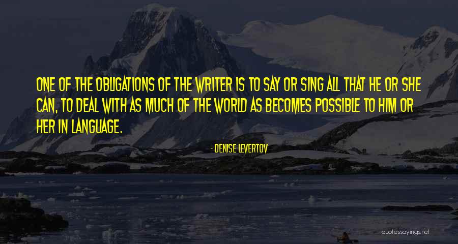 Denise Levertov Quotes 1255257