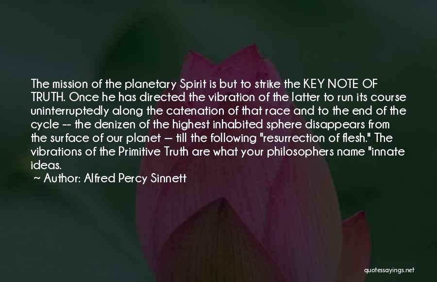 Denizen Quotes By Alfred Percy Sinnett