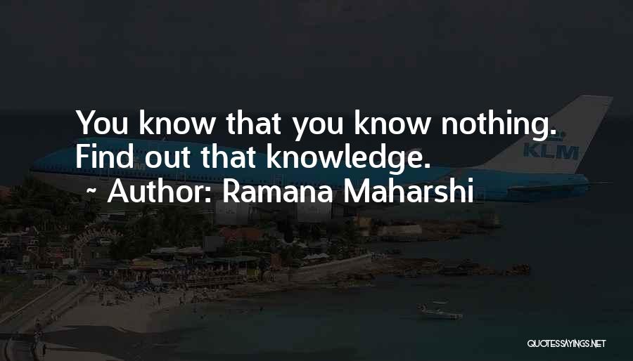Denkstijlen Quotes By Ramana Maharshi