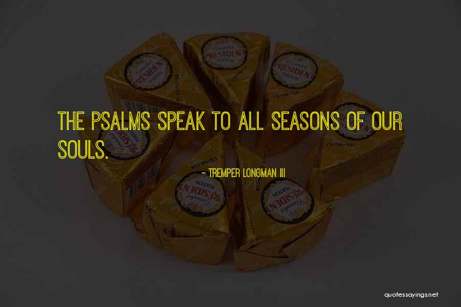 Denmir Quotes By Tremper Longman III Denmir Quotes By Tremper Longman III