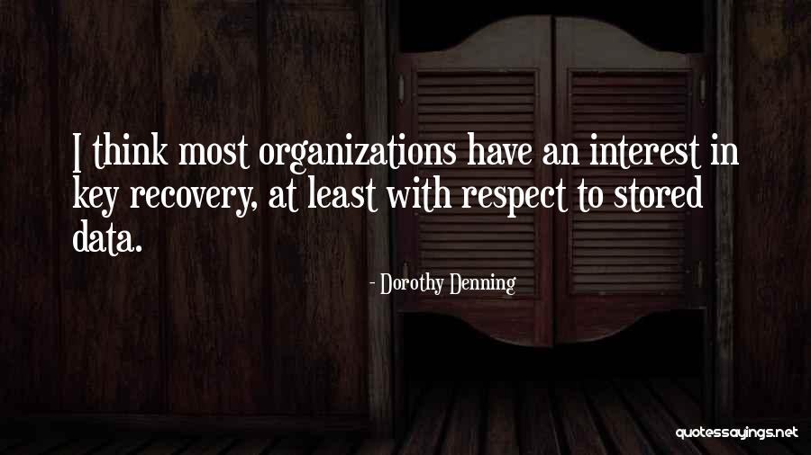 Denning Quotes By Dorothy Denning