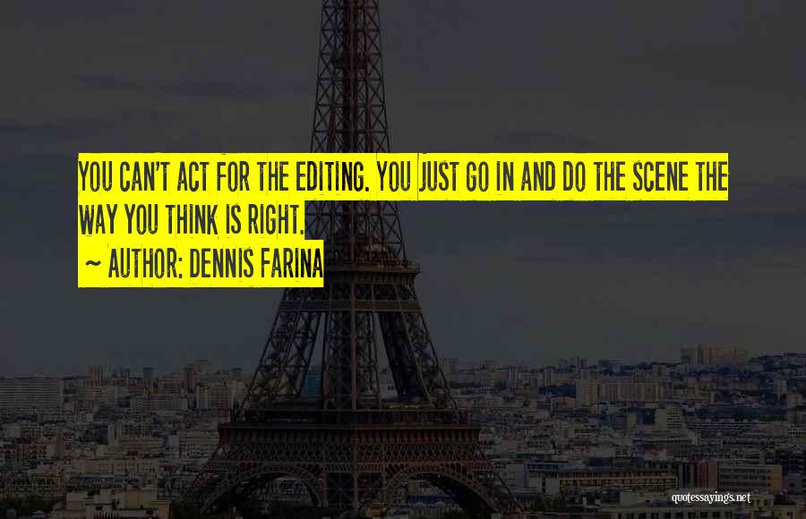 Dennis Farina Quotes 1615076