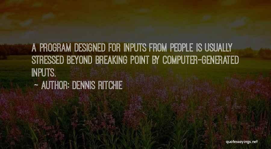 Dennis Ritchie Quotes 1324342