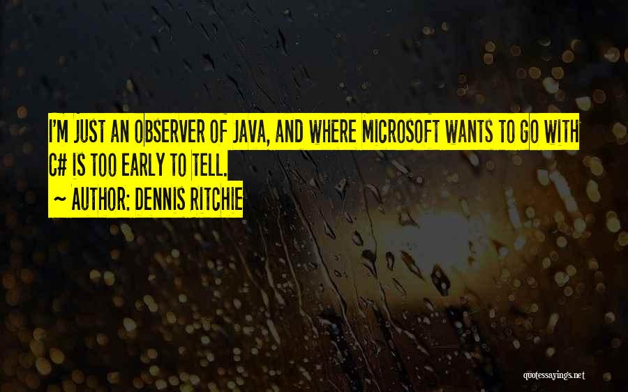 Dennis Ritchie Quotes 1624119