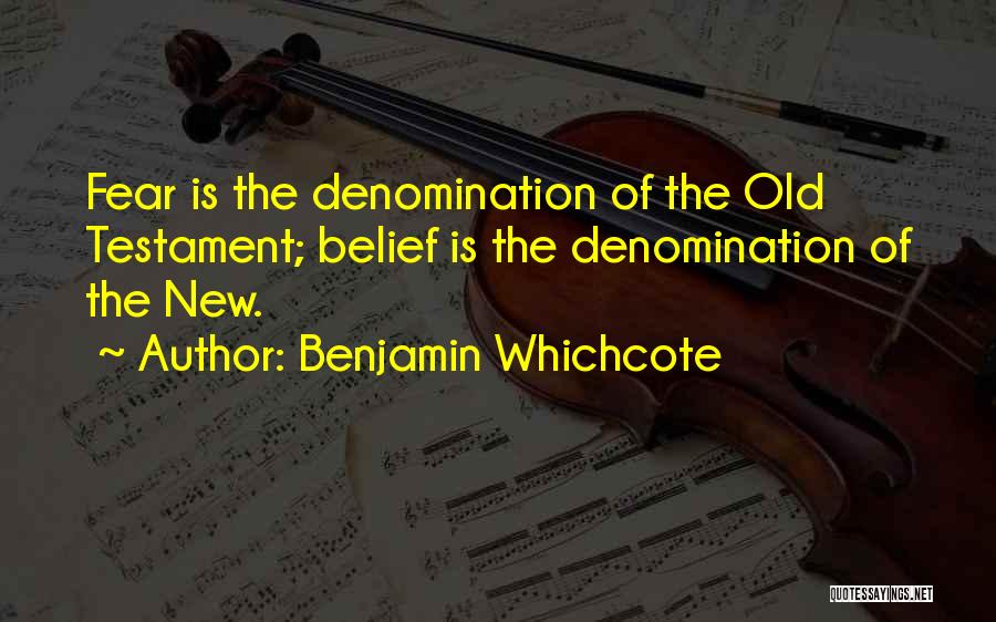 Denomination Quotes By Benjamin Whichcote