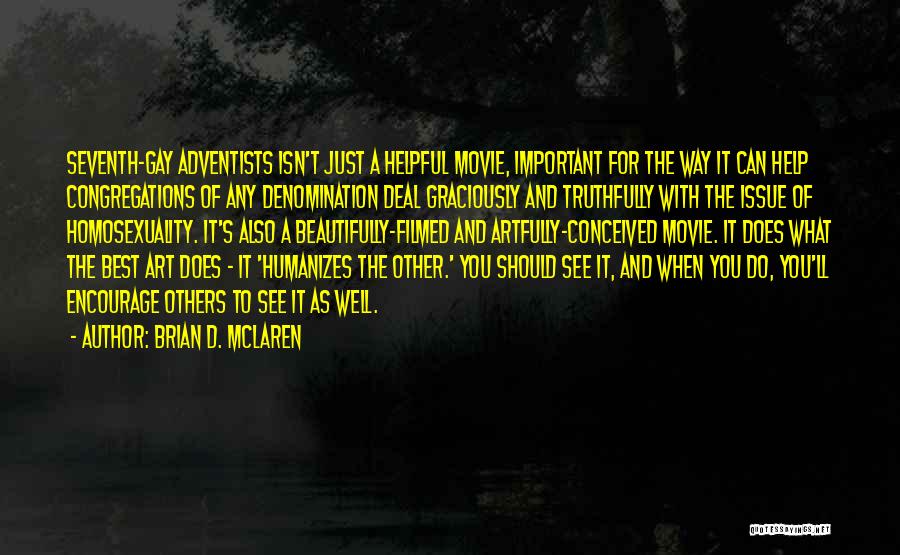 Denomination Quotes By Brian D. McLaren