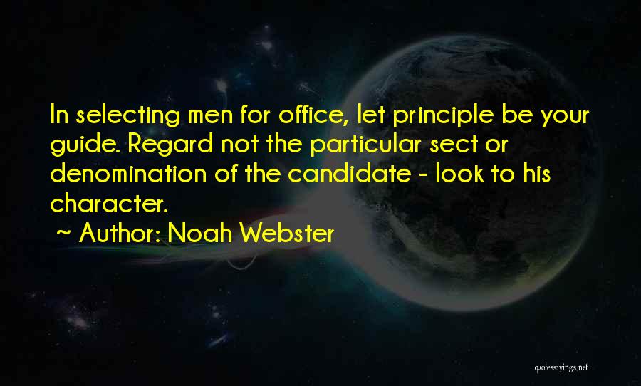 Denomination Quotes By Noah Webster