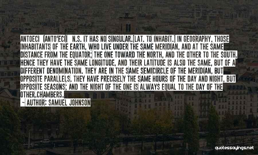 Denomination Quotes By Samuel Johnson