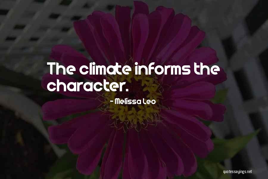 Denominational Churches Quotes By Melissa Leo Denominational Churches Quotes By Melissa Leo