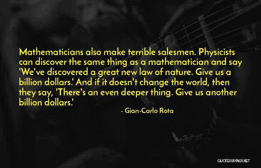 Denominationalism In The New Testament Quotes By Gian-Carlo Rota Denominationalism In The New Testament Quotes By Gian-Carlo Rota