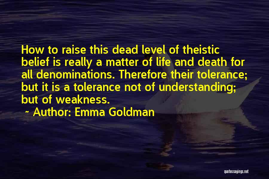 Denominations Quotes By Emma Goldman