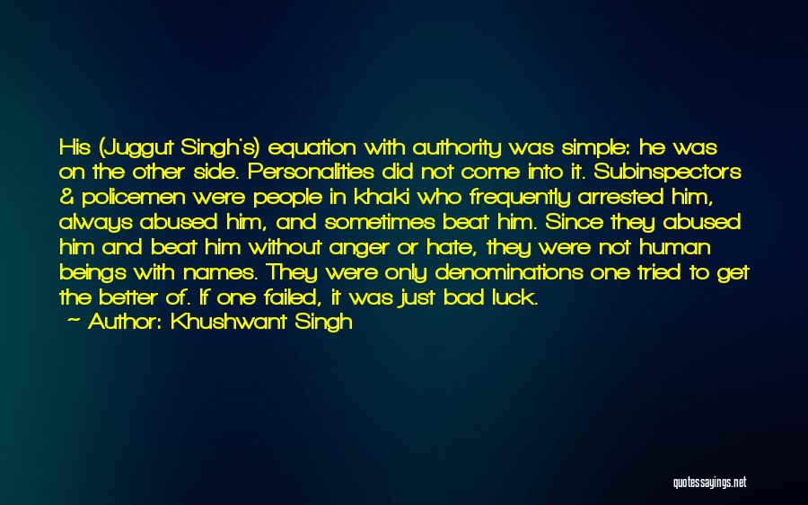 Denominations Quotes By Khushwant Singh