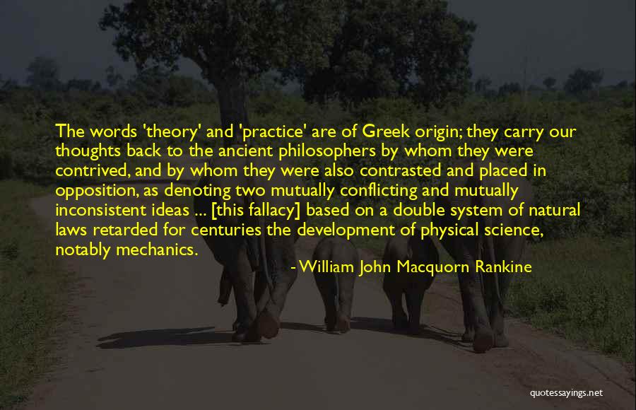 Denoting Opposition Quotes By William John Macquorn Rankine Denoting Opposition Quotes By William John Macquorn Rankine