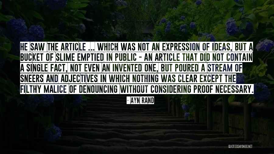 Denouncing Quotes By Ayn Rand Denouncing Quotes By Ayn Rand