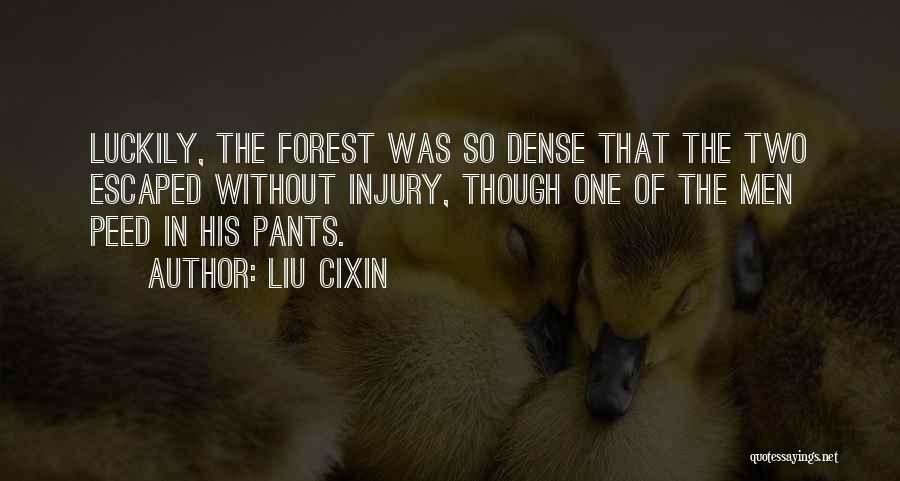 Dense Forest Quotes By Liu Cixin