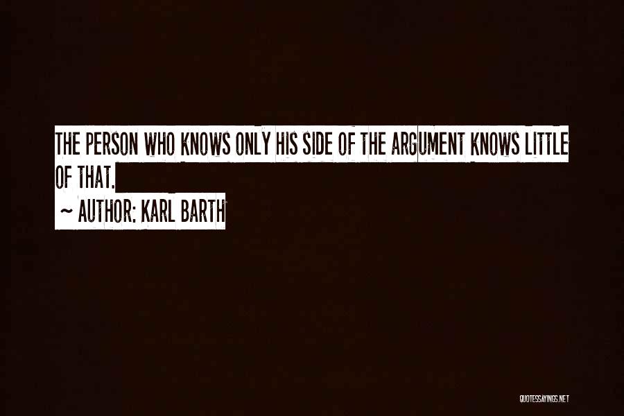 Denseness Of A Set Quotes By Karl Barth