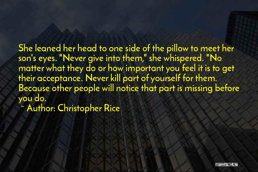 Density Quotes By Christopher Rice