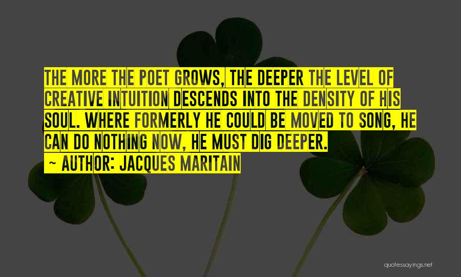 Density Quotes By Jacques Maritain