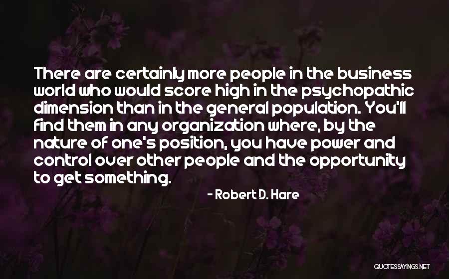 Dentonis Stockton Quotes By Robert D. Hare Dentonis Stockton Quotes By Robert D. Hare