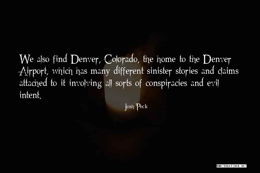 Denver Airport Quotes By Josh Peck Denver Airport Quotes By Josh Peck