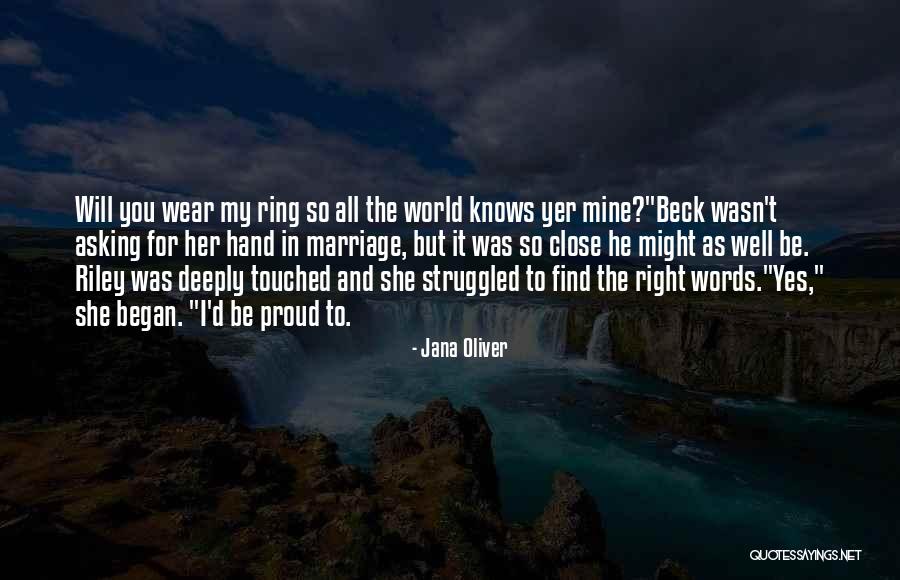 Denver Beck Quotes By Jana Oliver