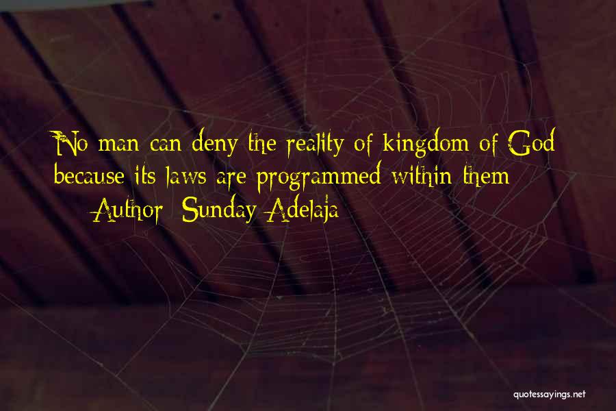 Deny Reality Quotes By Sunday Adelaja