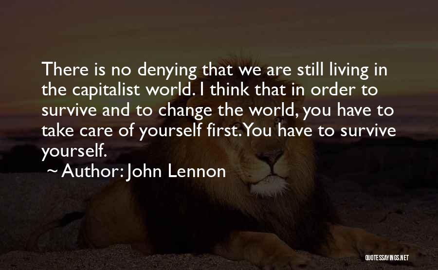 Denying The Past Quotes By John Lennon