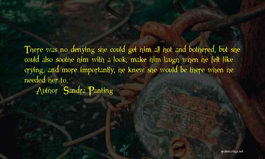 Denying The Past Quotes By Sandra Panting