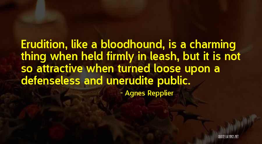 Denyse Klette Quotes By Agnes Repplier Denyse Klette Quotes By Agnes Repplier