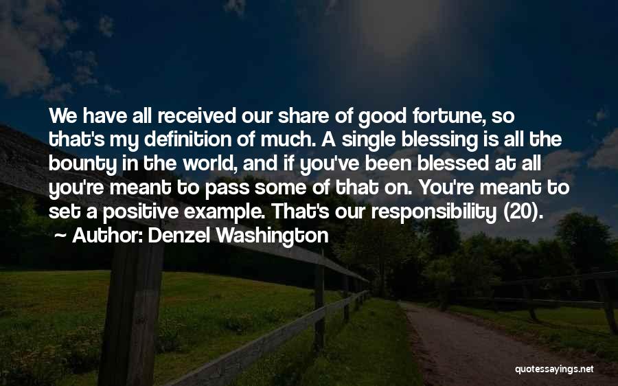 Denzel Quotes By Denzel Washington