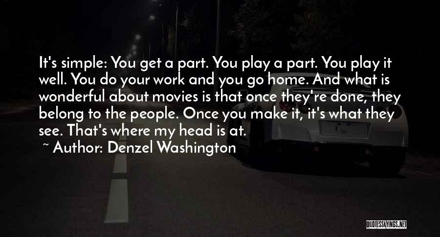 Denzel Quotes By Denzel Washington