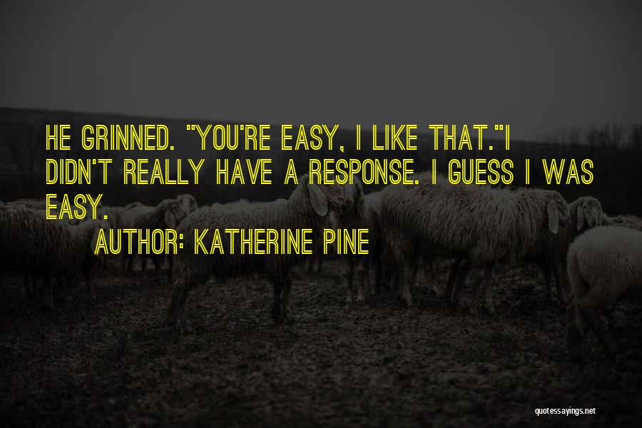 Denzell Theodore Quotes By Katherine Pine