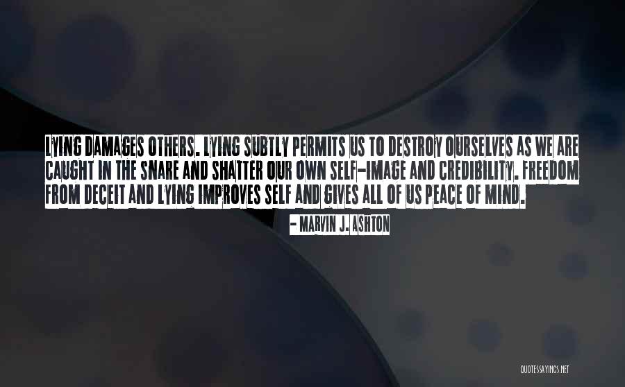 Denzyl Perryman Quotes By Marvin J. Ashton Denzyl Perryman Quotes By Marvin J. Ashton