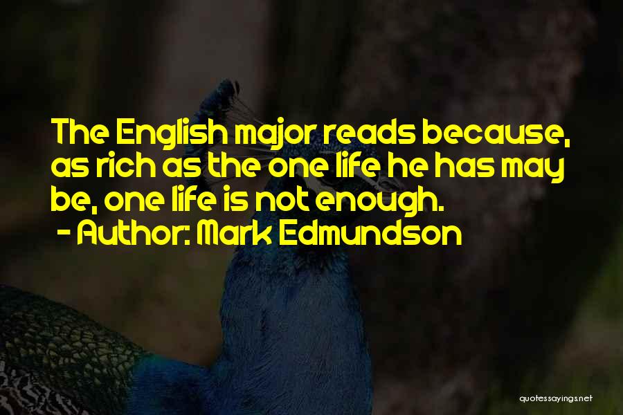 Deodar Quotes By Mark Edmundson