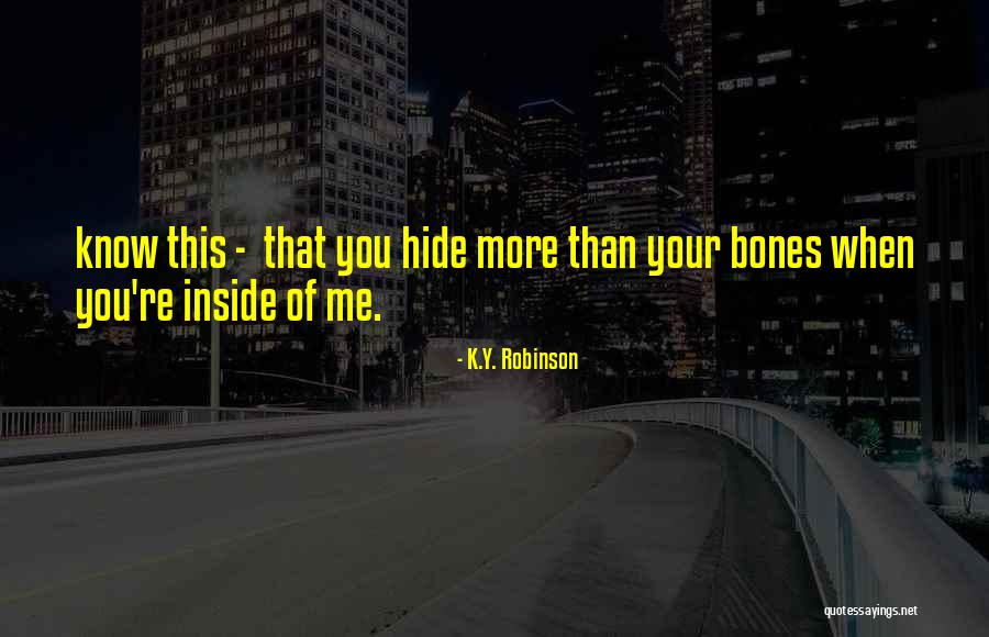 Deona Owens Quotes By K.Y. Robinson Deona Owens Quotes By K.Y. Robinson