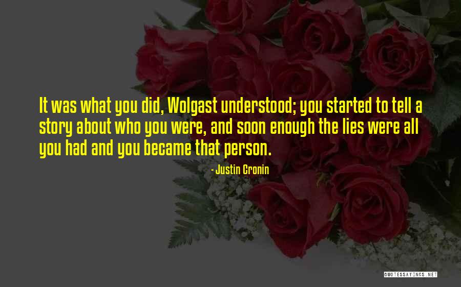 Depardieu Viol Quotes By Justin Cronin Depardieu Viol Quotes By Justin Cronin
