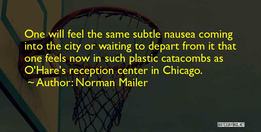 Depart Quotes By Norman Mailer