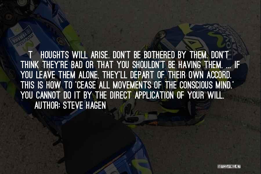 Depart Quotes By Steve Hagen