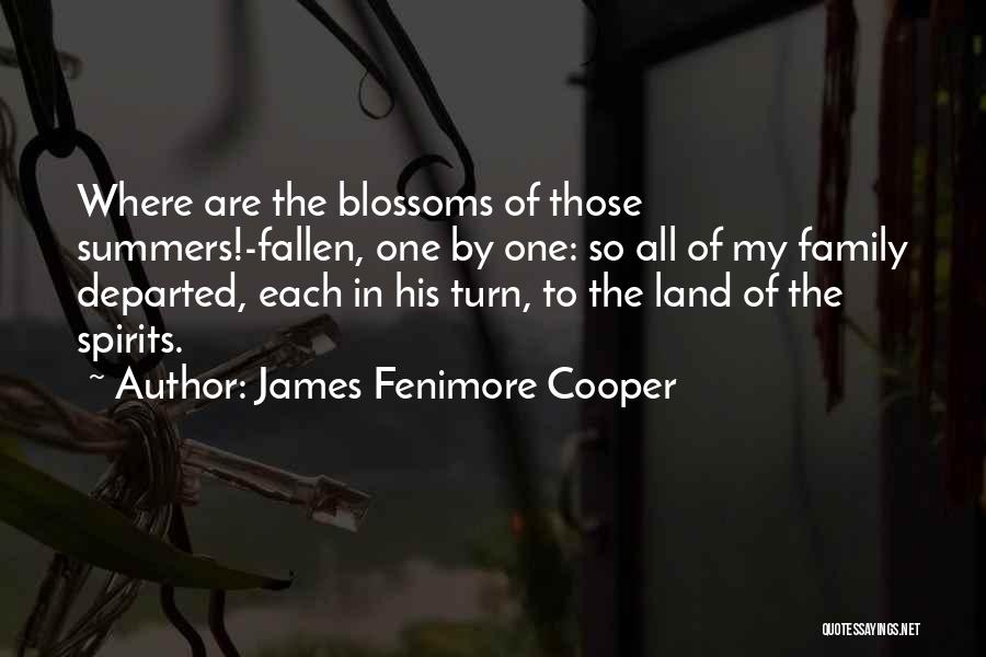 Departed Quotes By James Fenimore Cooper