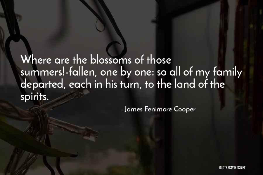 Departed Quotes By James Fenimore Cooper