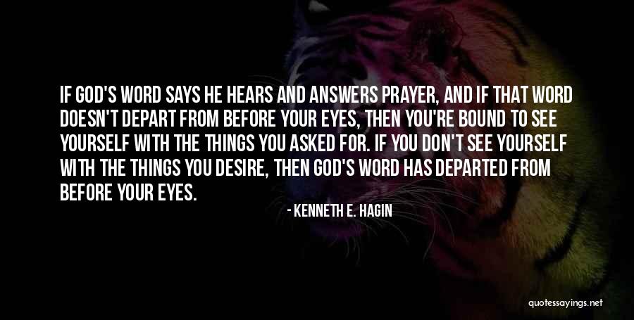 Departed Quotes By Kenneth E. Hagin